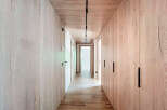 Step into a world of refined elegance with this stunning hallway design.