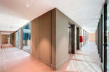 Step into luxury with this stunning property featuring a modern hallway design.