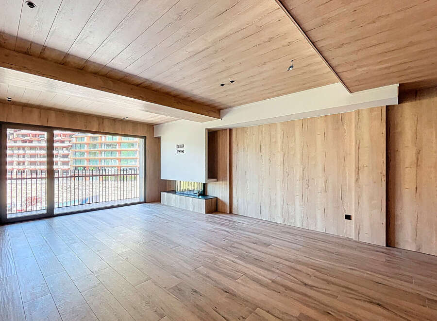 Luxurious apartment boasting stunning views and high-end finishes.