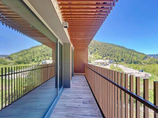 Luxury mountain condo with breathtaking views.