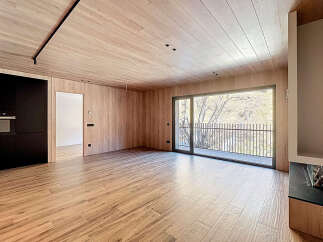 This stunning property boasts a modern design with a warm, inviting atmosphere.