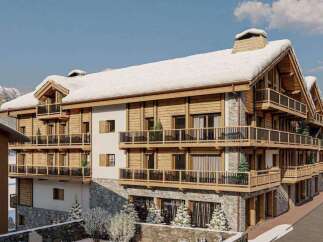 Luxury chalet apartments in the mountains with stunning views.