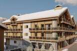 Luxury chalet apartments in the mountains with stunning views.