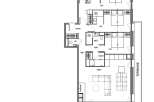 This stunning property boasts a spacious living area, three bedrooms, and two bathrooms.