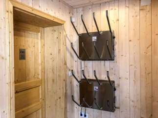 This property features a dedicated boot drying system, perfect for ski enthusiasts or those living in snowy climates.