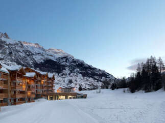 Experience the ultimate winter escape in this stunning mountain chalet.