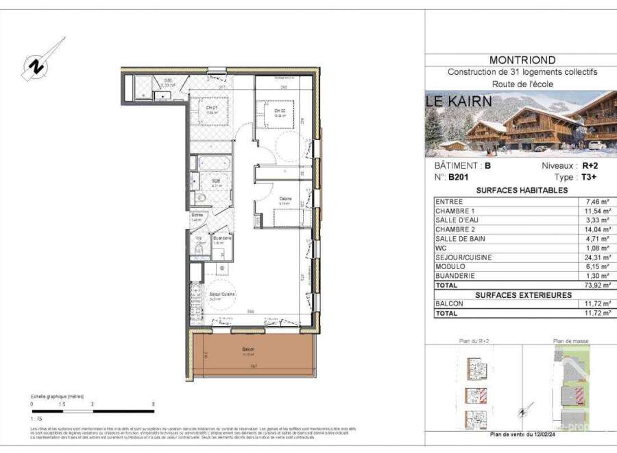 Discover a stunning apartment in Montriond, part of a collective of 31 residences, offering a modern living experience.
