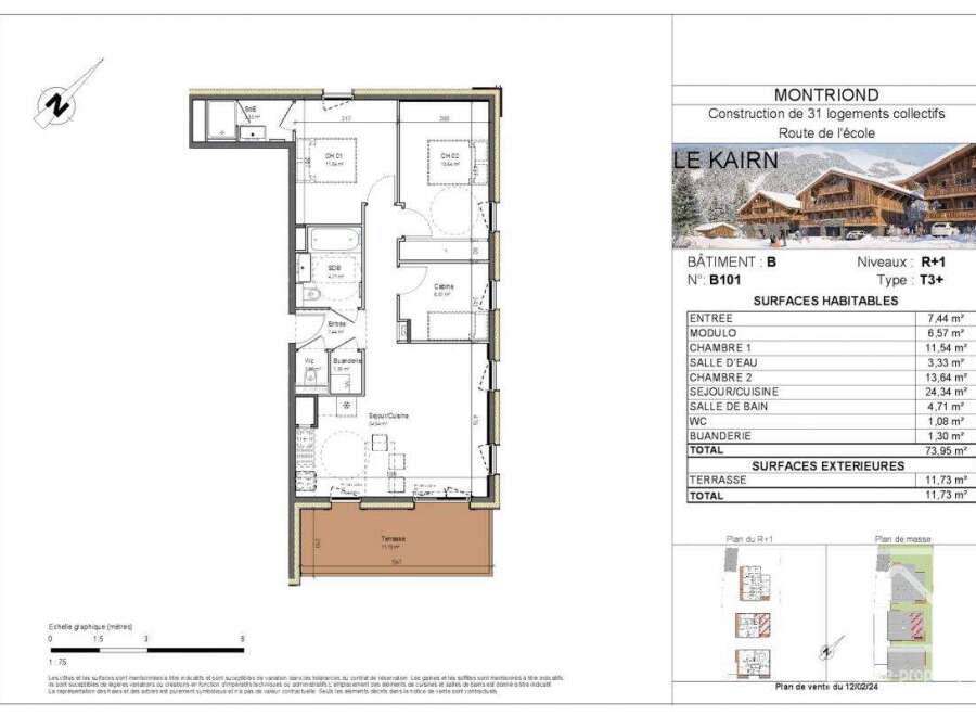 Discover a stunning apartment in Montriond, part of a collective of 31 residences, offering a modern living experience.