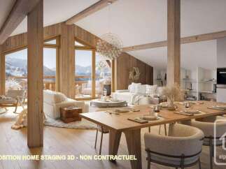 Experience the epitome of alpine living in this stunning property, showcasing a harmonious blend of rustic charm and modern elegance.
