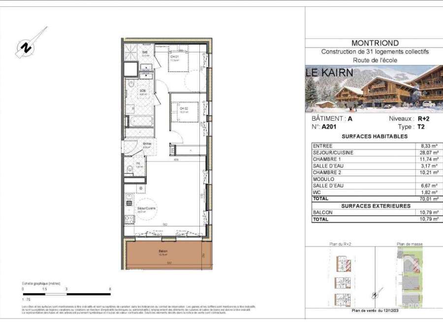 Discover a stunning apartment in Montriond, part of a collective of 31 residences, offering a modern living experience.