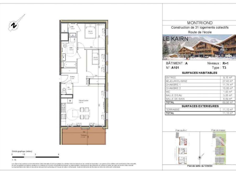 Discover a stunning apartment in Montriond, part of a collective of 31 residences, offering a modern living experience.