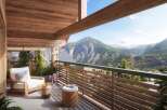 Luxury mountain chalet with breathtaking views.