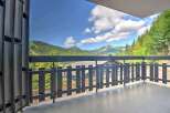 Mountain view balcony: Enjoy breathtaking views of the French Alps from your private balcony.