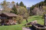 Nestled in a picturesque mountain setting, this charming wooden cabin offers tranquility and breathtaking views.