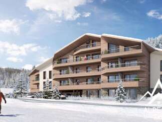 Luxury ski-in/ski-out apartments in the French Alps.