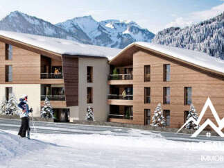 Luxury ski-in/ski-out apartments in the French Alps.