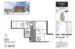 This stunning 3-bedroom apartment in the Art'mony Chatel residence boasts 98.