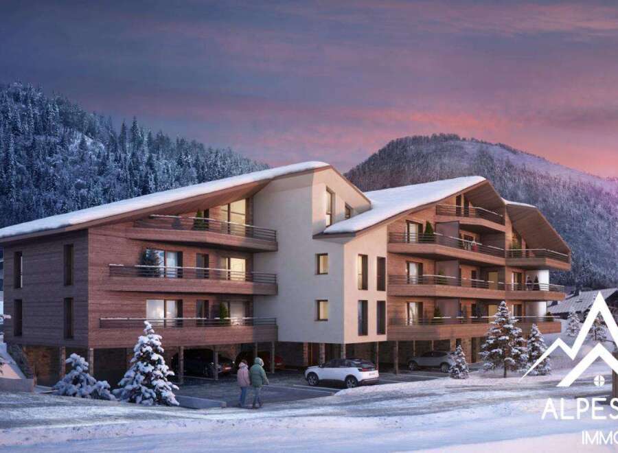Luxury apartments in the heart of the French Alps.