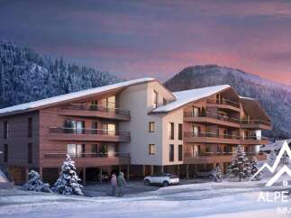 Luxury apartments in the heart of the French Alps.