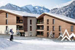 Luxury ski-in/ski-out apartments in the French Alps.