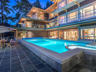 For Sale in West Vancouver with 5 Bedrooms and 7 Bathrooms