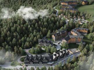 Nestled in a lush forest, this stunning resort offers breathtaking views and luxurious accommodations.