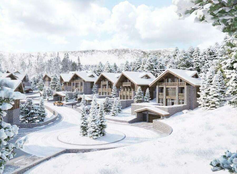 Discover luxurious chalet living in this stunning winter wonderland.