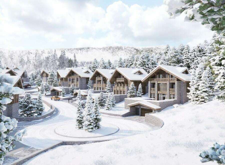 Discover luxurious chalet living in this stunning winter wonderland.