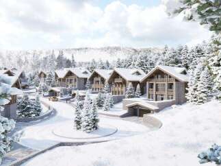 Discover luxurious chalet living in this stunning winter wonderland.