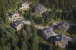 Discover luxurious chalet living nestled in a pristine mountain forest.