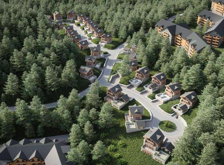 Discover luxurious chalet living nestled in a pristine forest setting.