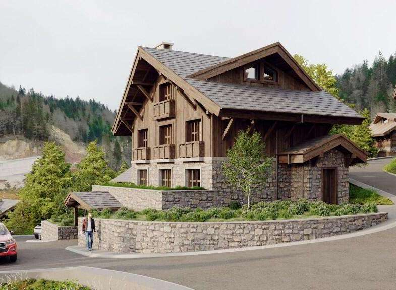 This stunning chalet boasts a prime location in a picturesque mountain setting, offering breathtaking views and serene surroundings.