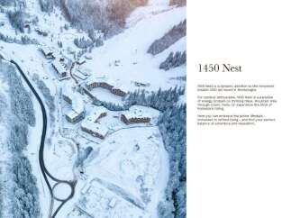 1450 Nest offers luxurious apartments in the renowned Kolašin 1450 ski resort of Montenegro.