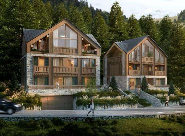 Discover luxurious mountain living in these stunning chalet-style homes.