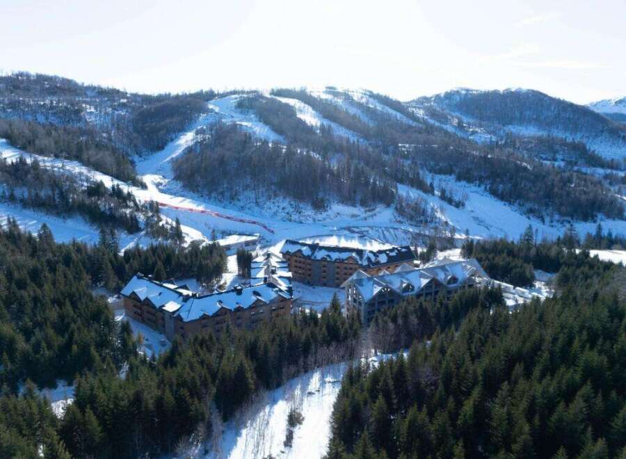 Nestled in a snowy mountainside, this resort boasts stunning views and ski-in/ski-out access.