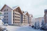 Discover luxurious mountainside living at this stunning hotel, featuring breathtaking views and modern amenities.