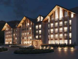 Introducing the exquisite Kolasin Ski Hotel, a stunning mountain retreat nestled amidst breathtaking landscapes.