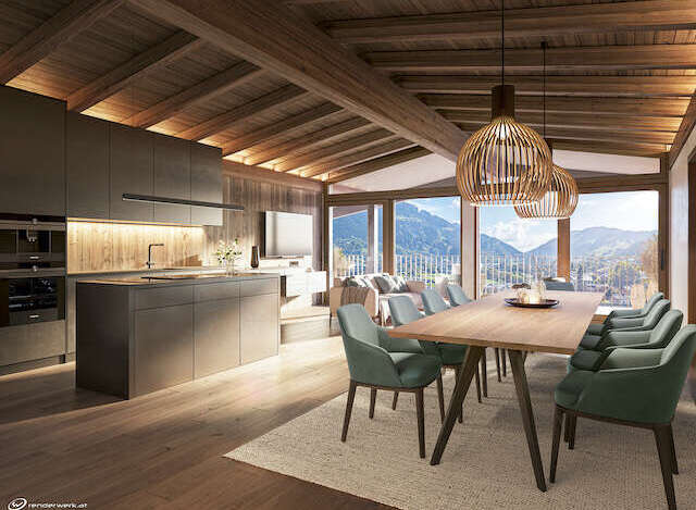 Experience luxury living in this stunning property with breathtaking mountain views.