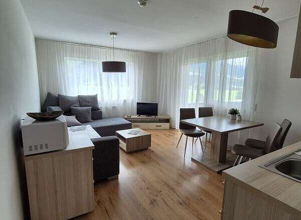 Discover a cozy living space with a modern touch.