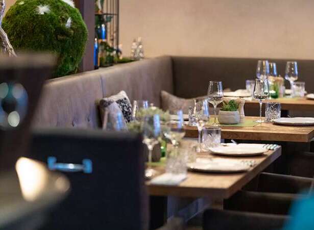 Experience the epitome of dining elegance in this beautifully designed restaurant.