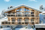 This stunning chalet boasts a prime location in Les Gets, offering breathtaking mountain views.