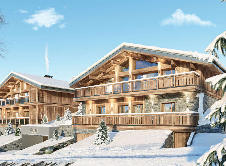 This stunning chalet boasts a prime location, offering breathtaking views and easy access to slopes.