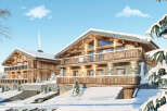 This stunning chalet boasts a prime location, offering breathtaking views and easy access to slopes.