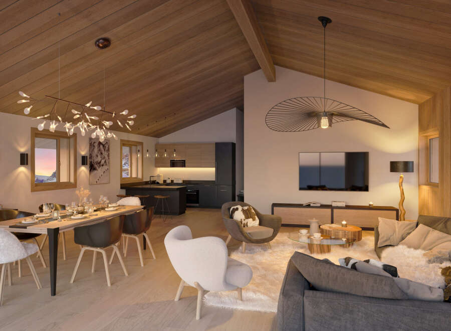 Experience luxury living in this stunning chalet-style home.