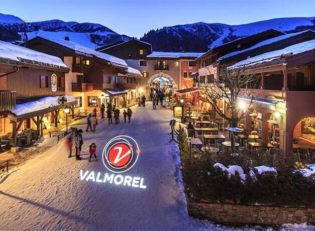 Discover the enchanting charm of Valmorel, a picturesque ski resort nestled in the French Alps.