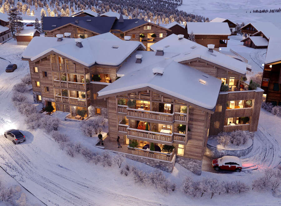 Experience the ultimate winter getaway in these stunning ski-in/ski-out chalets.