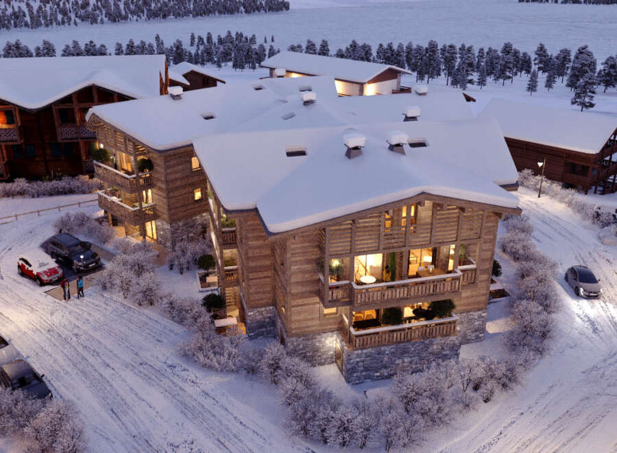 Experience the ultimate winter getaway in this stunning chalet.