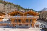 Discover the epitome of alpine luxury in this stunning wooden chalet.