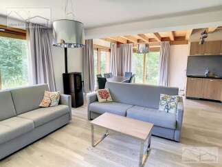 Discover a cozy living space with a modern touch.