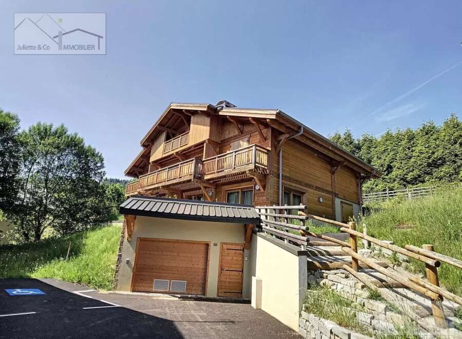 Discover your dream chalet! This stunning wooden property boasts a charming design and offers a serene escape.